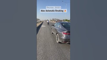 Verna 2023 Adas testing