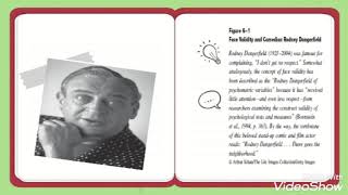 Chapter 6: Validity (Part 1)