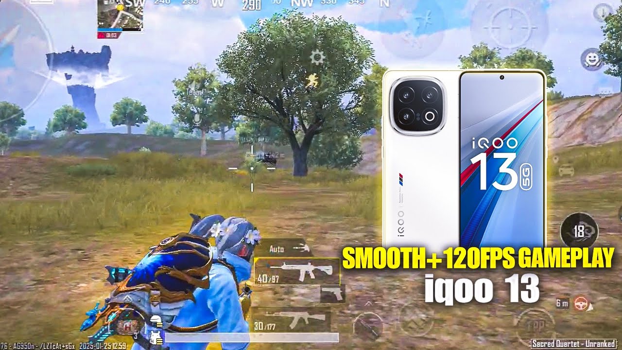 iqoo 13 Bgmi test 2025🔥 iqoo 13 Bgmi Gameplay iqoo 13 review iqoo 13 ...