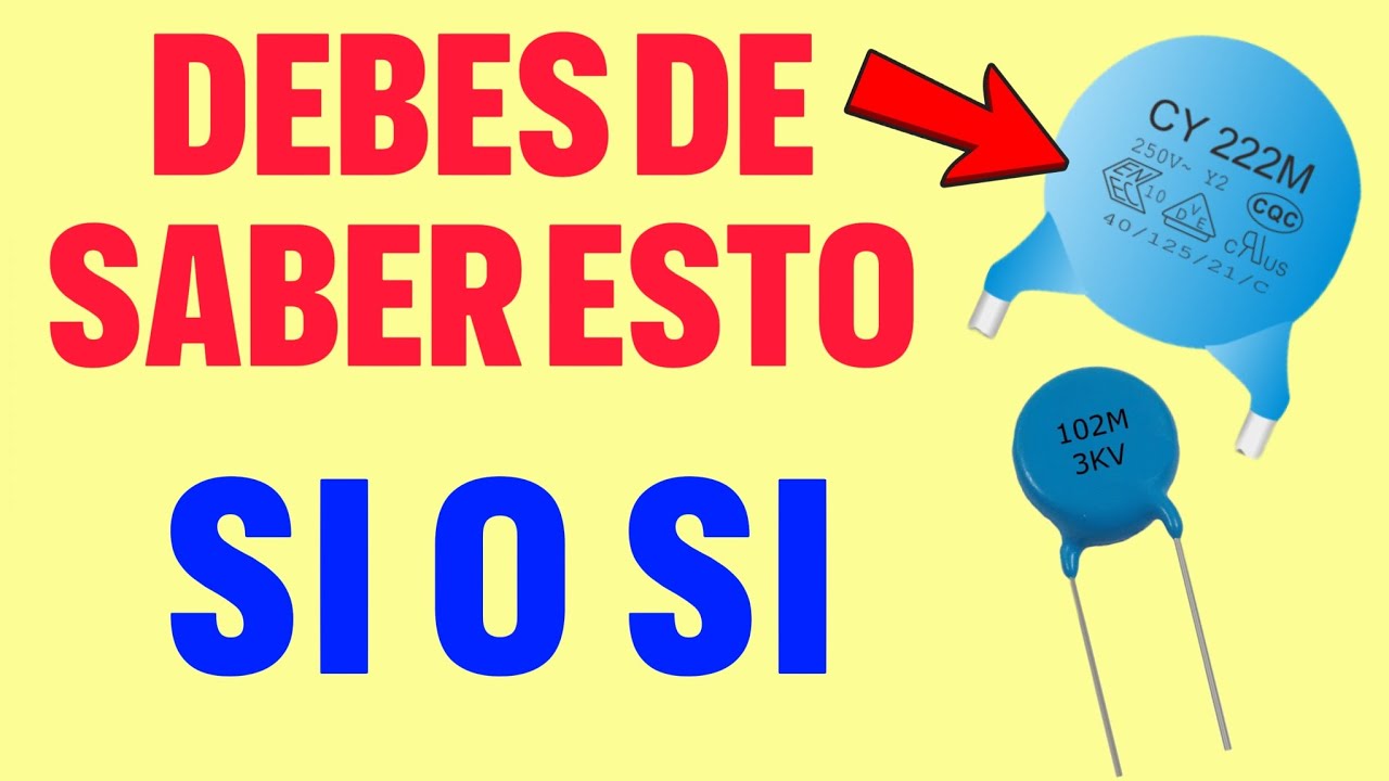 ✅️LO QUE DEBES DE SABER DE ESTOS DOS CAPACITORES 