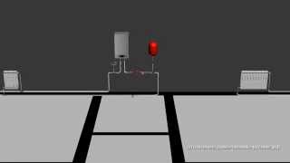 Двухтрубная система отопления из металлопластика(Схема двухтрубной системы отопления из металлопластиковых труб. Наш сайт: http://отопление-дома-своими-рука..., 2014-12-27T02:52:11.000Z)