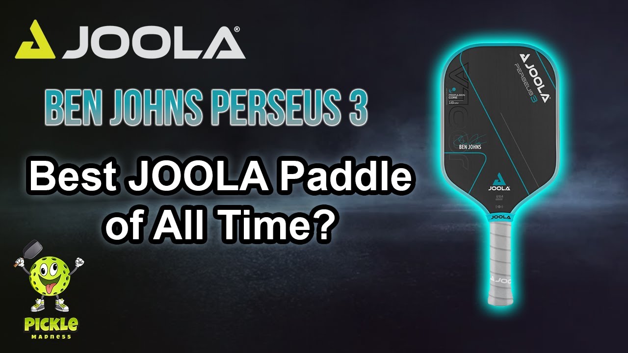 JOOLA Ben Johns Perseus 3 Pickleball Paddle Review - YouTube