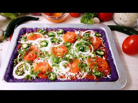 Resep Pizza Ubi Ungu