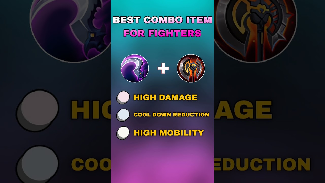 Best Fighter Combo Item MLBB 😱 War Axe + Hunter Strike = INSANE DAMAGE