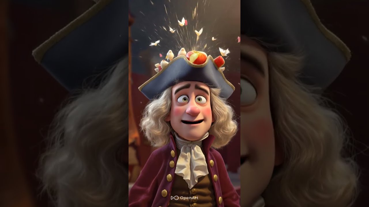 Newton discovers gravity 