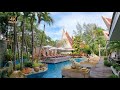 Koh chang santhiya tree resort klong prao beach  thailand 4k