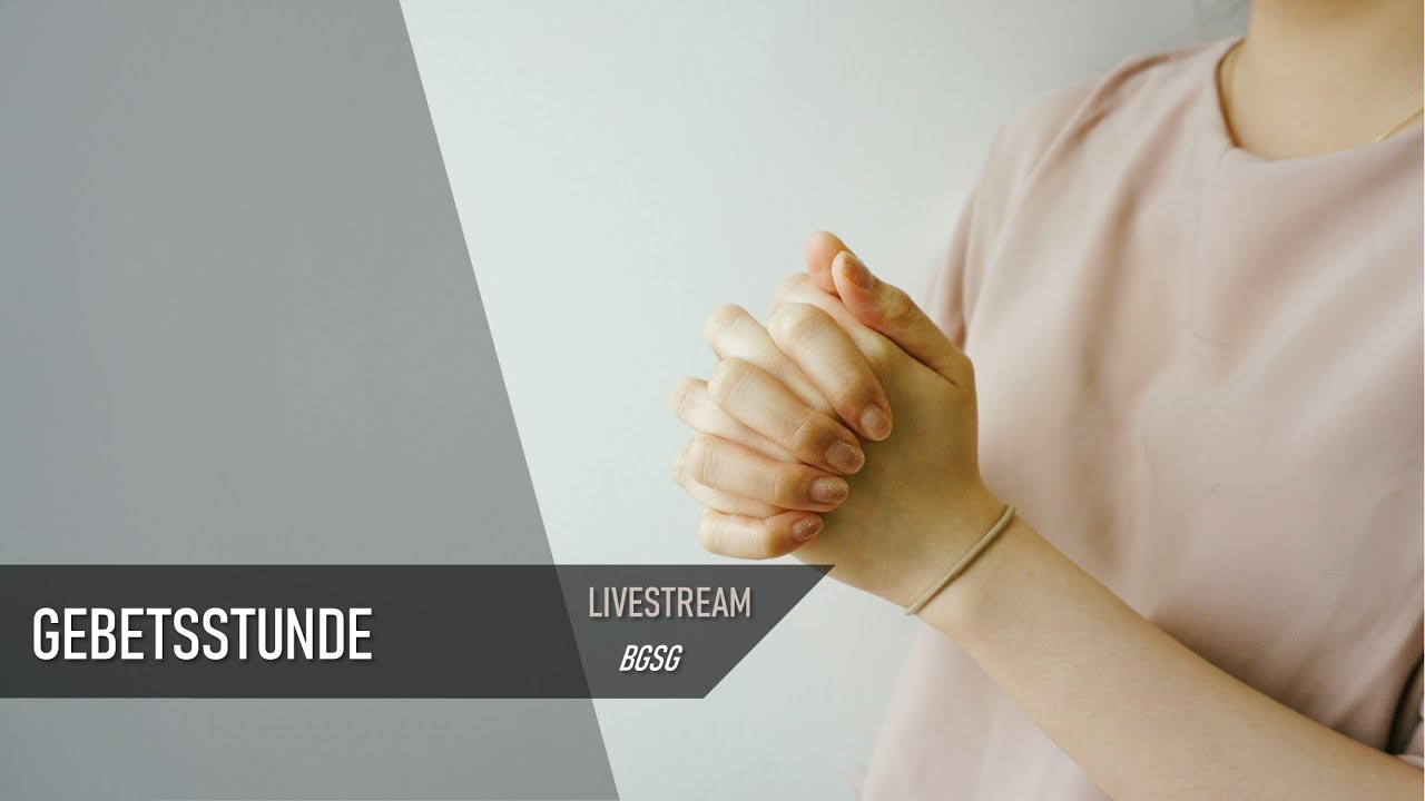 GEBETSSTUNDE mit Fokus auf das Kreuz