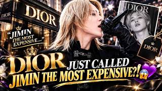 INSANE! DIOR CALLS BTS' JIMIN THE MOST EXPENSIVE MODEL OF ALL TIME?! 😱🔥