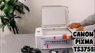 Canon Pixma TS3751i Unboxing and Overview