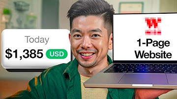 BORING Way to Make Money with AI is this "1 PAGE" Website