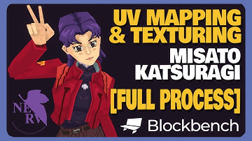 Blockbench UV Mapping & Texturing | FULL PROCESS
