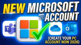 Create Your NEW Microsoft Account on PC NOW 2026
