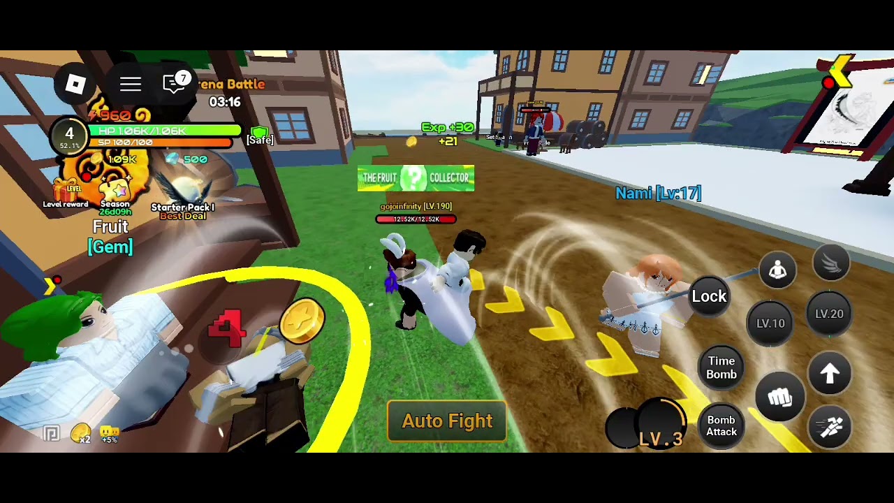 Playing with my frende 