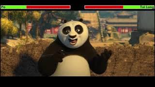 Po vs. Tai Lung with healthbars