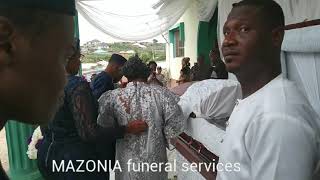mazonia funeral services- Burial of late Hon. Justice Michael Peters