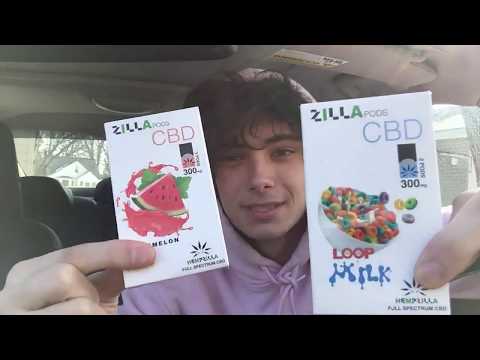 Hempzilla Pods CBD Review & Unboxing #CBD #DonnySmokes #HEALTH - YouTube