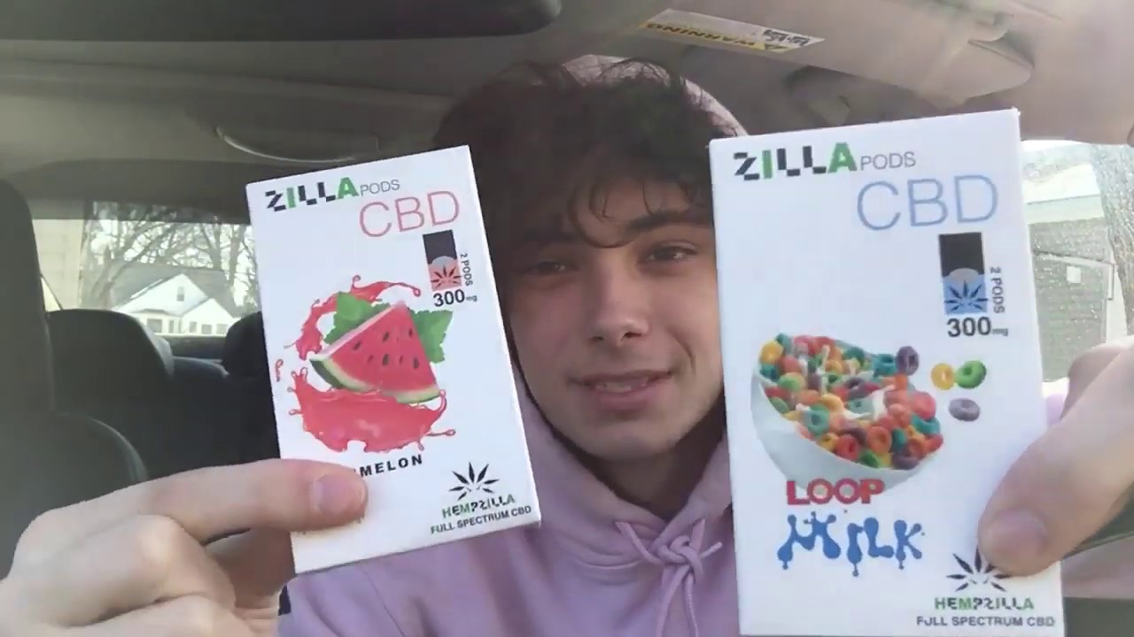 Hempzilla Pods CBD Review & Unboxing 