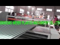 линия для производства волнообразных шифера из ПВХ PVC roof sheet extrusion line