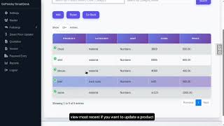 GoFinicky SmartDesk | How to Add and Manage Products with Product Master