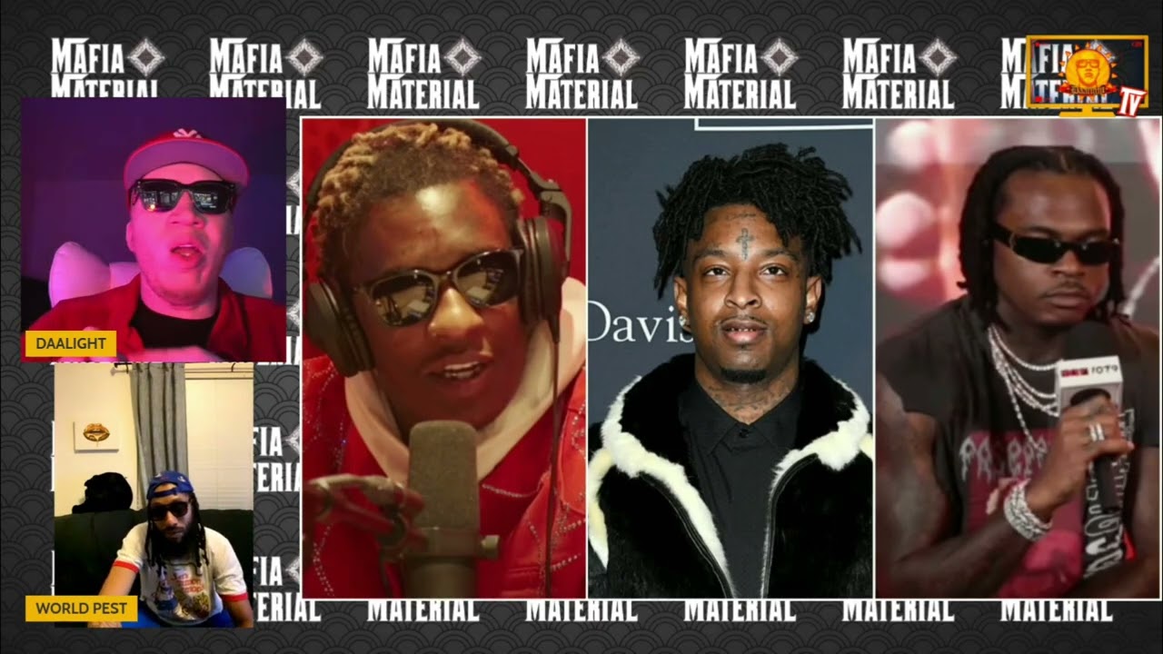 DID 21 SAVAGE TELLS YOUNG THUG F*** THE STREETS AND FORGIVE GUNNA⁉️⛅📺🤞🏾🏴💯