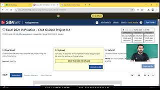 Excel 2021 In Practice - Ch 8 Guided Project 8-1 | Excel 2021 In Practice Chapter 8 Guided Project 8
