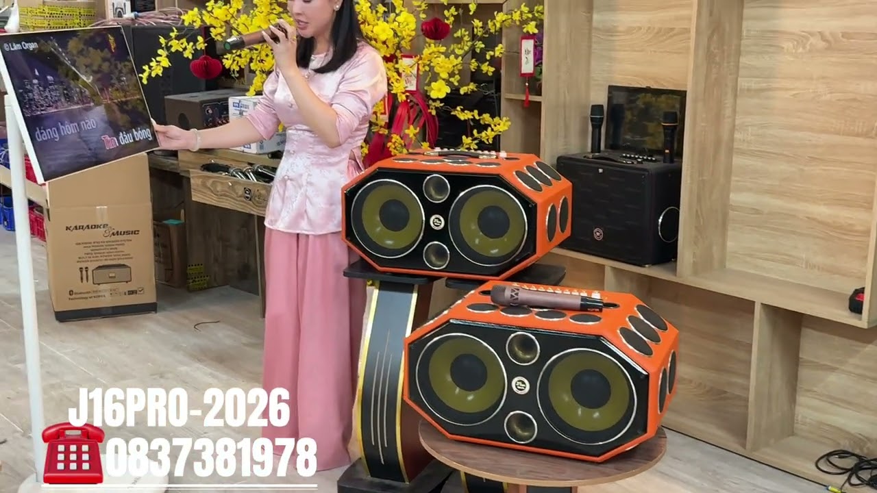 Lo J16Pro-2026 hát karaoke gia đình rất hay#loa #karaoke #music 