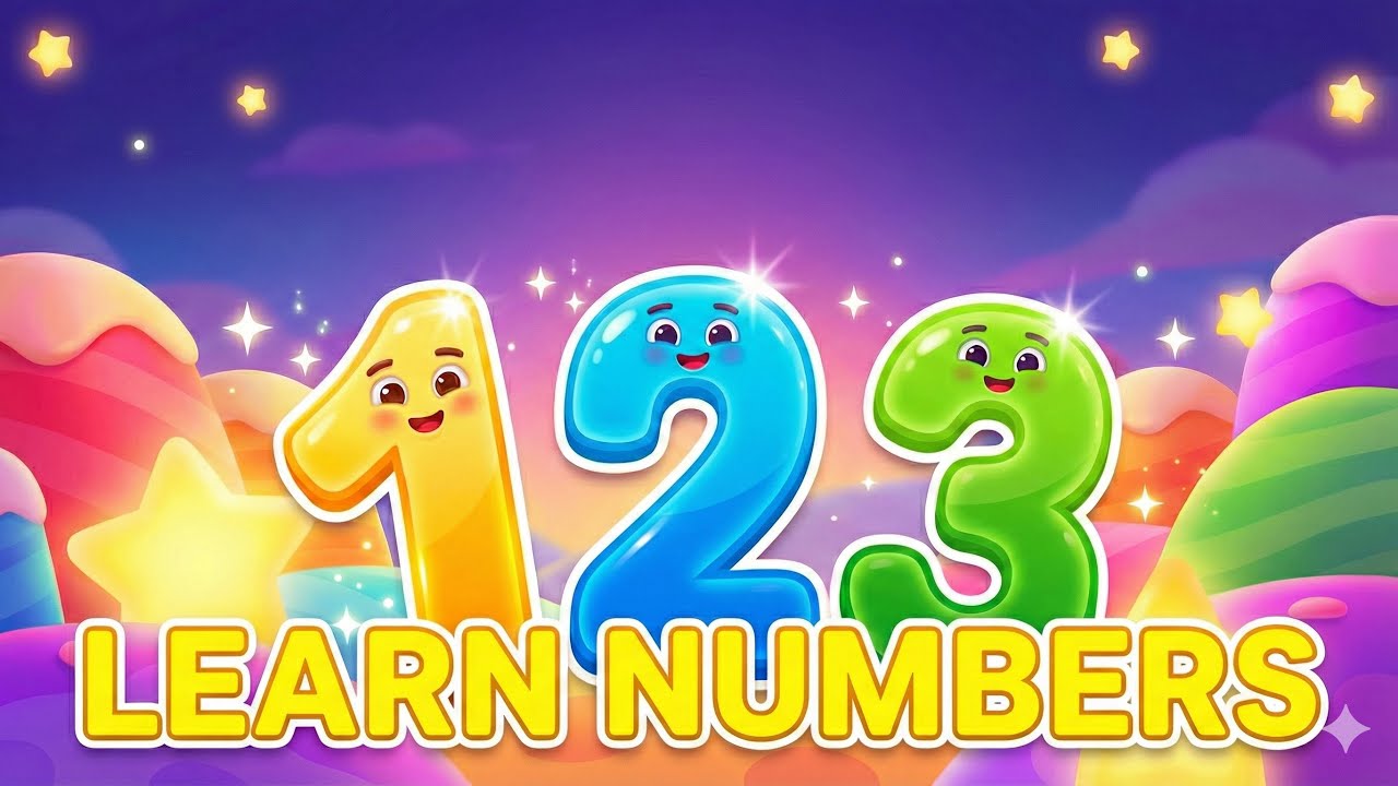 Numbersfun Number Song for Kids | Nursery Song | Learn Numbers with Fun Dance ...