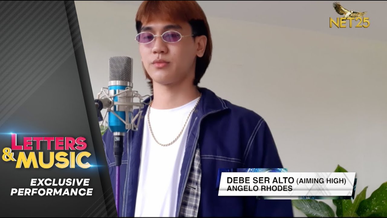Angelo Rhodes - Debe Ser Alto (NET25 Letters and Music Online) - YouTube