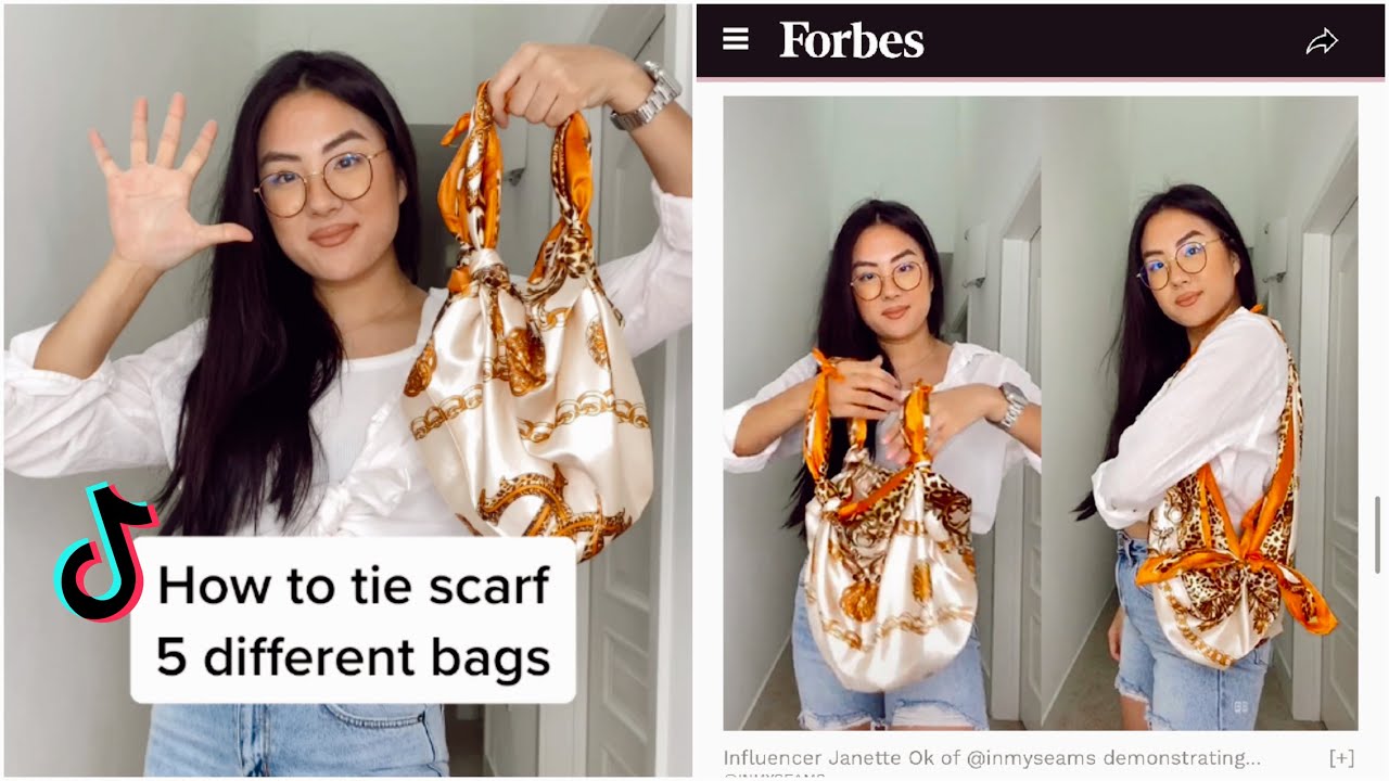 Viral TikTok Hack: 1 Scarf, 5 Bags 