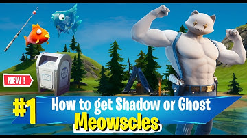 NEW ! How to get Ghost MEOWSCLES or Shadow MEOWSCLES- deliver fish to ghost + deliver fish to shadow