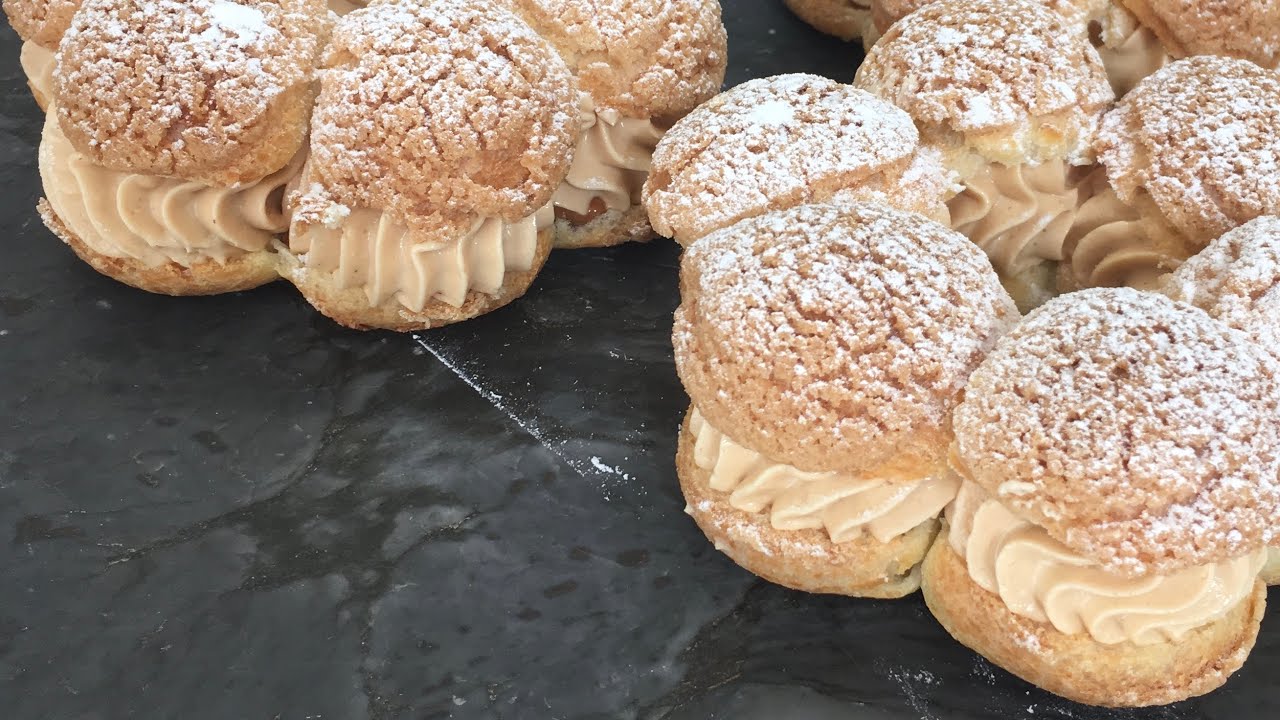 פריז ברסט - עוגת פחזניות צרפתית ממולאות בקרם בטעם אגוזי לוז