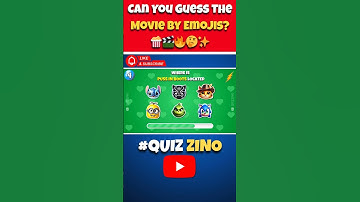 Can You Guess the Movie From Emojis? 🎬🤔✨ Fun Quiz Game!🔥