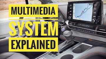 2021 Toyota Sienna Multimedia System with Dynamic Navigation