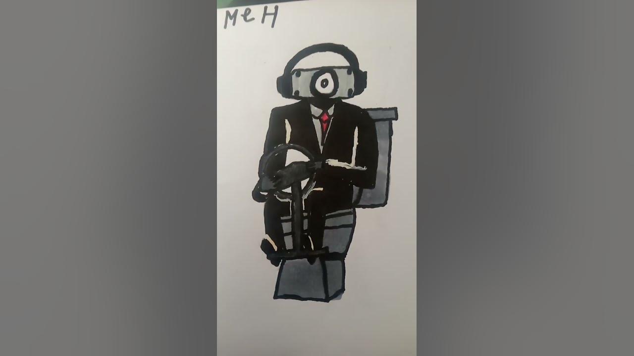 спикер мен (драйвер) (рисунок) - YouTube