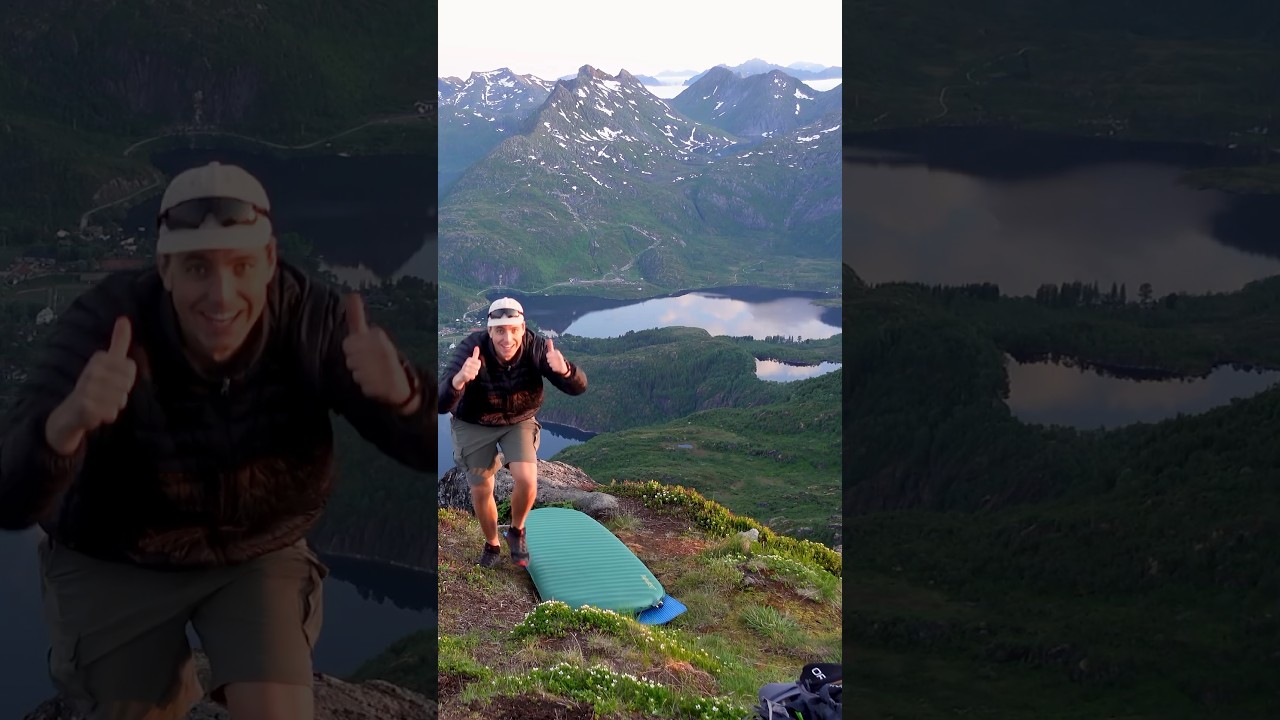 Lofoten wild camping is crazy! 