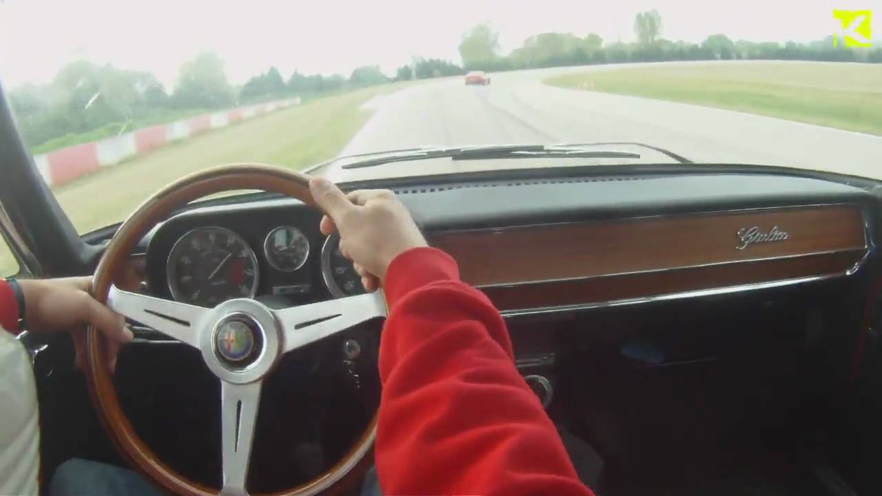 Alfa Romeo Giulia super @ S.R.C. - helmet cam