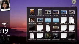 Mac OS X 10.6 WWDC Preview Snow Leopard: Stacks Grid View
