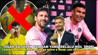 Download Lagu CASEMIRO PILIH MESSI?! BATAL REUNI DENGAN RONALDO — BERMAIN DENGAN MESSI LEBIH MENGUNTUNGKAN MP3