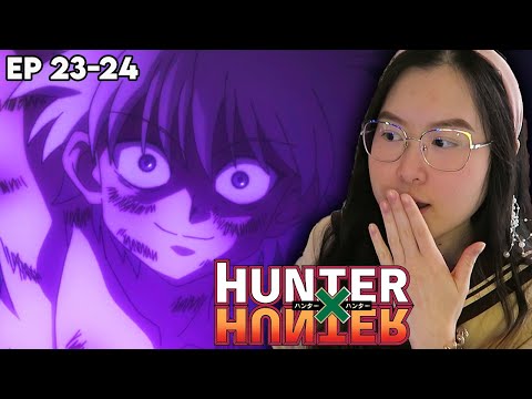 KILLUA IS FREE...??  HUNTER X HUNTER - First Time Watching Episode 23-24 | New Anime Fan!