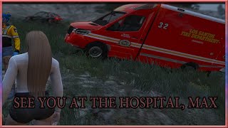 September NEVER met up with Max at the hospital - GTA V RP NoPixel 4.0