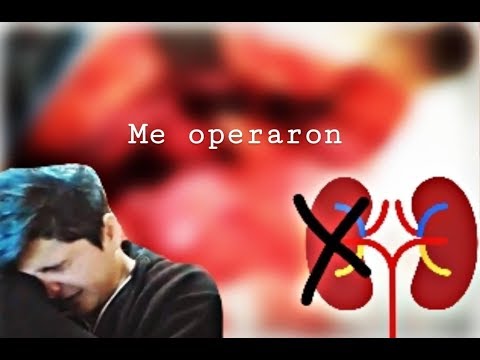 Mi riñon dejo de funcionar !! Me operaron de urgencia!!