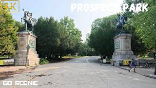 Prospect Park Walk Around Tour | NYC 4K | GO SCENIC