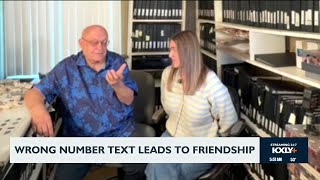 Wrong number text leads to friendship