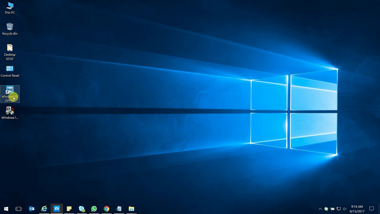 Windows 10 DPI Scaling Blurry Text Fix YouTube