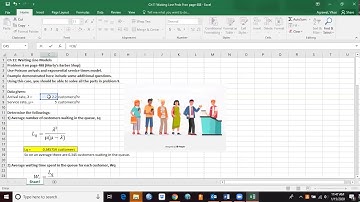 Ch 11: Waiting Line Models, Prob 9, Page 488 (Marty