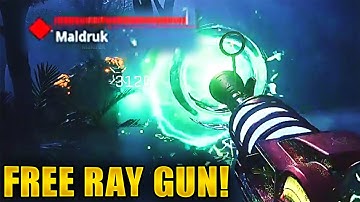 Ashes of the Damned Maldruk Bear Boss Fight Easter Egg-gids GRATIS Ray Gun & Loot Black Ops 7 Zom...