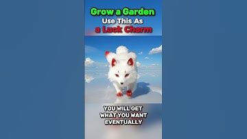 Grow a Garden: A Kitsune Lucky Charm from Salt Flat #growagarden  #kitsune  #aivideo