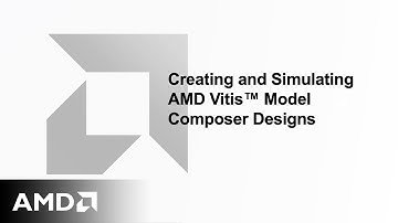 Creating and Simulating AMD Vitis™ Model Composer Designs