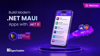 Build Modern .NET MAUI Apps with .NET 11 featuring David Ortinau (Webinar)