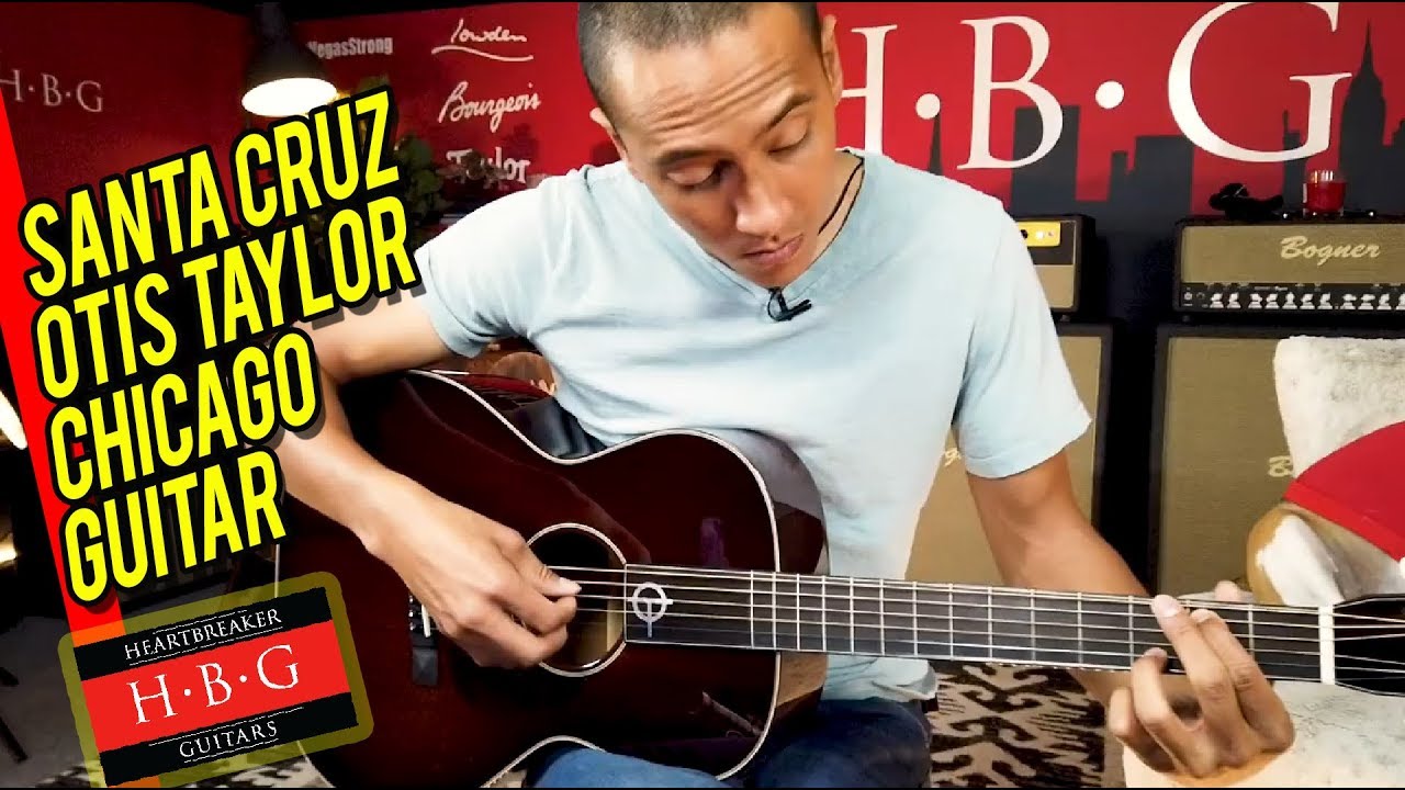 Santa Cruz Otis Taylor Chicago Guitar